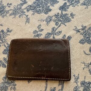 Vintage Classic Brown Leather Wallet